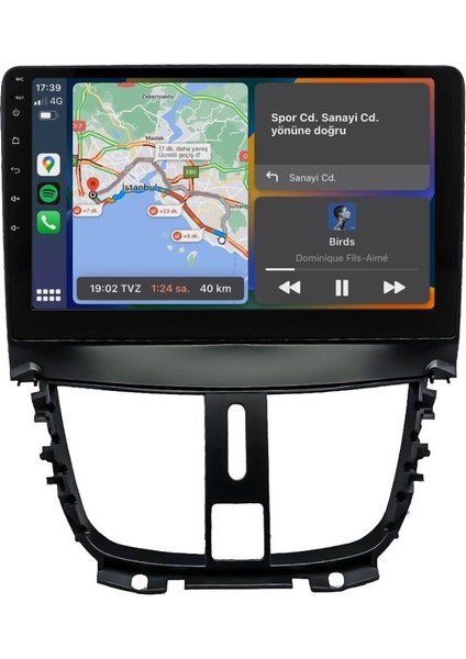 Peugeot 207 Android Multimedya Sistemi (2006-2012) For-X 2/32