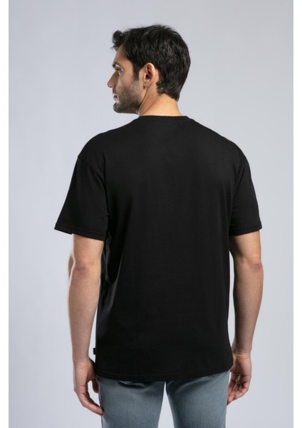 Rolan Erkek O Yaka T-Shirt Siyah modelleri