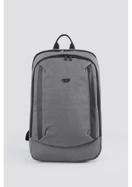 51442 Laptop Bölmeli Gri Sırt Çantası