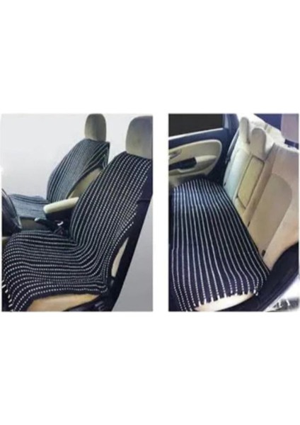 Rahat ve şık 3'lü koltuk kılıfı, terletmez, uyumlu, akrilik polyester, TR yapımı