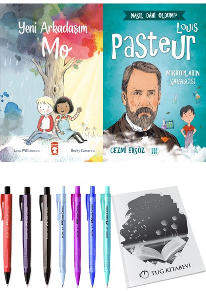 Yeni Arkadaşım Mo ve Louis Pasteur Mikropların Savaşçısı