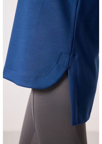Parlament Yumuşak Dokulu O Yaka Rahat Form Kadın Tunik Sweatshirt - 97305