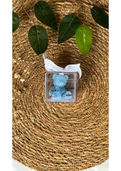 10 Adet Ayıcık Mum - Erkek Kız Bebek Yenidoğan, Doğum Günü, Organizasyon Hediyelik Mika Kutu fiyatları