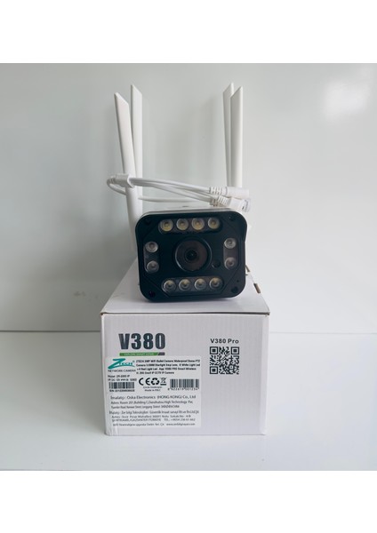 AC-2053 3mpwifi Bullet 4 Antenli Sabit Kamera