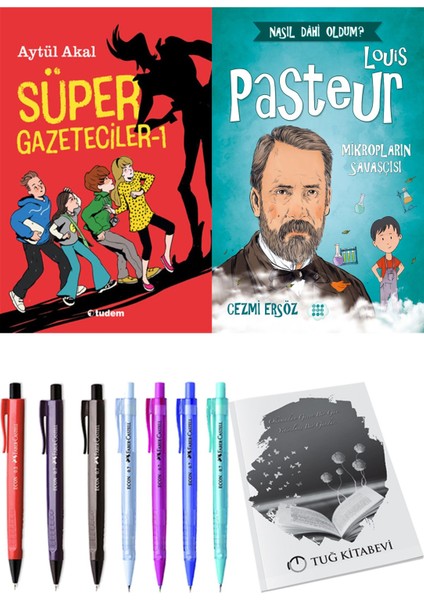 Süper Gazeteciler 1 ve Louis Pasteur Mikropların Savaşçısı