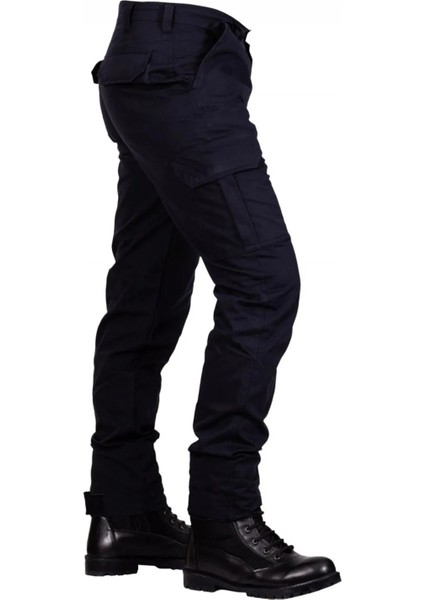 Lacivert Kargo Pantolon