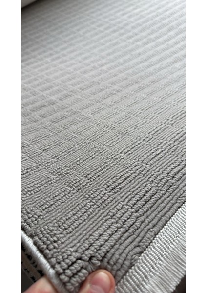 Veranda RU05C Koyu Gri Silinebilir Yumuşak Leke Tutmaz Antialerjik Bukle Halı fiyatları