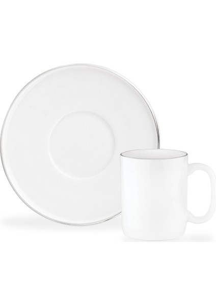 Lumora 6 Kişilik Kahve Fincan Takımı - Gold/platin - 100 ml