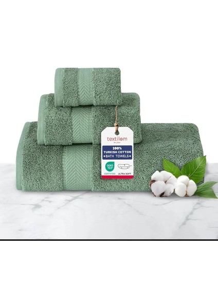 Pamuklu Havlu Takımı 6'lı Set