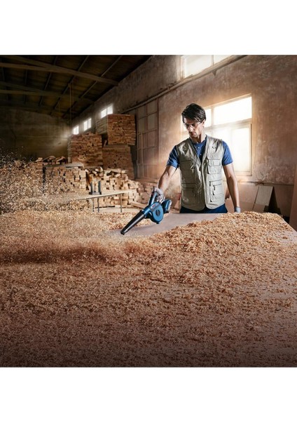 Bosch Güçlü 18V Akülü Üfleyici, Şarj ve Akü Dahil, 2 Yıl Garanti