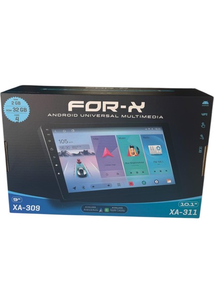 Peugeot 301 Android Multimedya Sistemi Gri (2012-2024) For-X 2/32 indirimleri