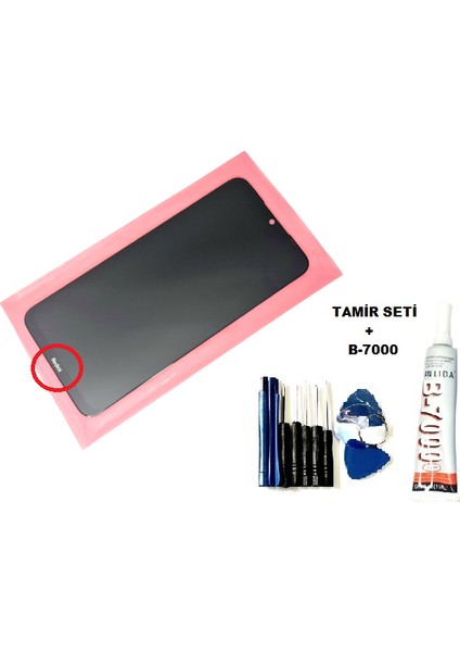 Xiaomi Redmi Note 8 LCD Ekran Dokunmatik Orjinal (B-7000+TAMIR Seti) Siyah