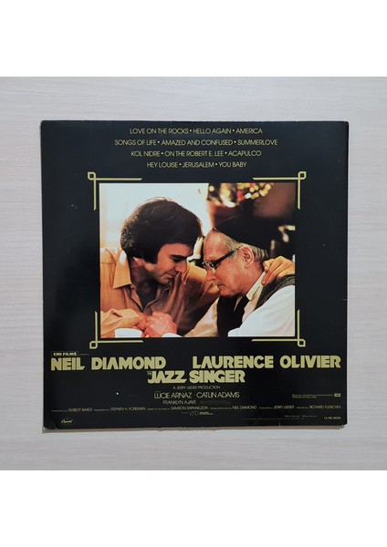- The Jazz Singer - Soundtrack - 1980 - Dönem Baskı Plak - Longplay - Lp fiyatları