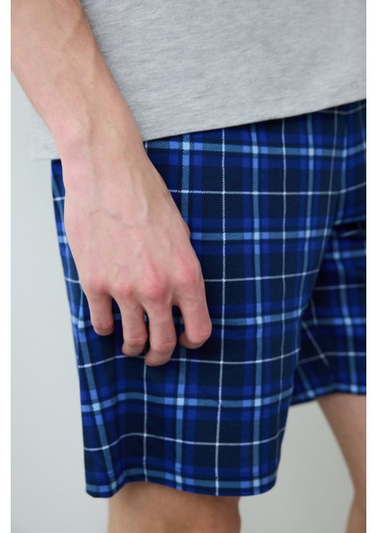 Spaghetti Çok Renkli Şortlu Pijama Takımı