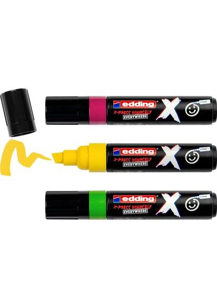 E-6900 Multimaker Çok Yönlü Akrilik Boya Seti Kesik Uçlu Markör 2-10 mm Candy Colours