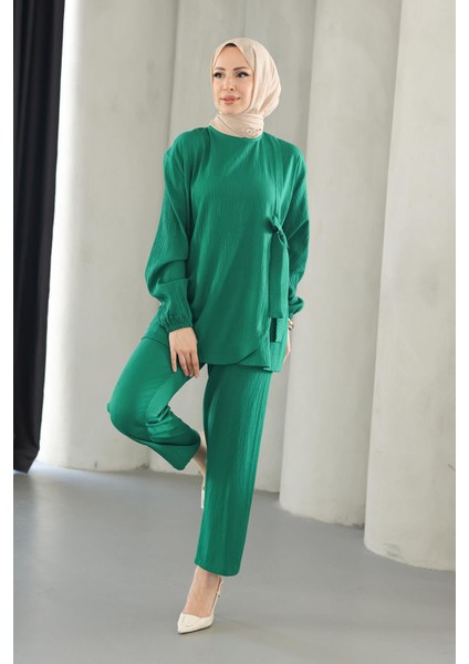 Bağlama Detaylı Takım Yeşil