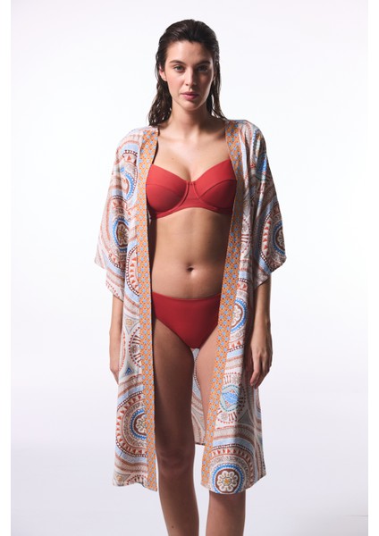 Della Çok Renkli Kimono