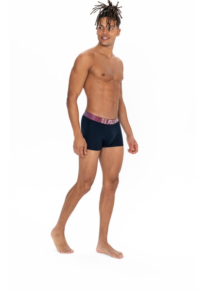 Erkek Siyah - Gri Melanj - Lacivert 3 Lü Boxer fırsatları