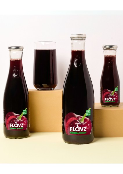 %100 Vişne Suyu 640 ml