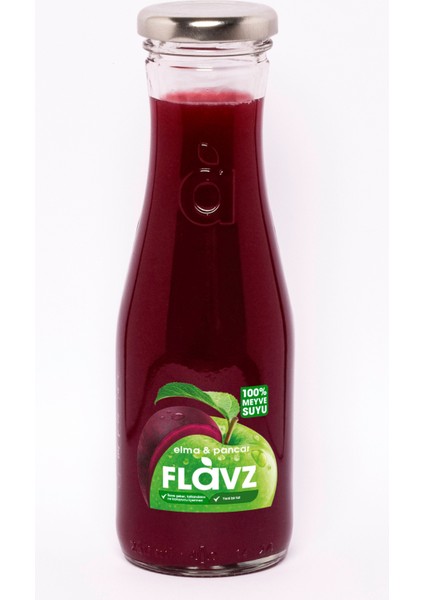 Flavz %100 Elma Pancar 250 ml
