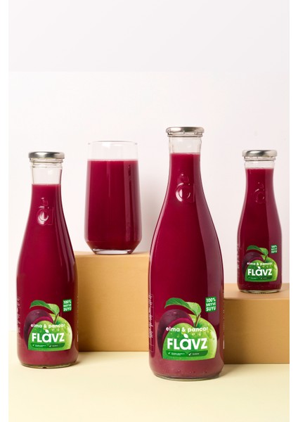 Flavz %100 Elma Pancar 250 ml