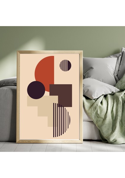 Ahşap Posterli Duvar Çerçevesi - Desert Mirage 13x18