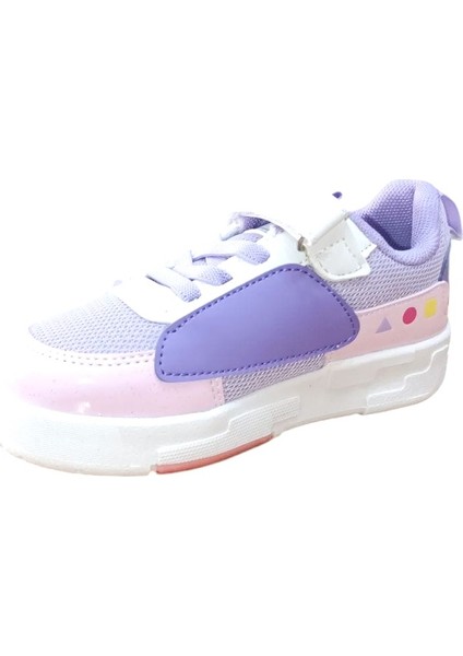 Legos Bebe Işıklı Kız Erkek Spor Ayakkabı Mor modelleri