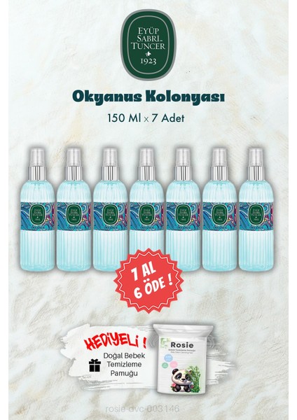 Okyanus Kolonyası 150 ml Rosıe Hediye