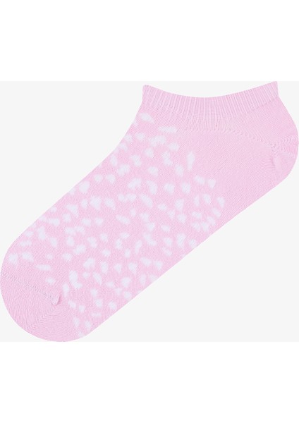 3 Çift Pamuklu Leopar Desenli Burun Dikişsiz Sneaker Çorap fırsatları