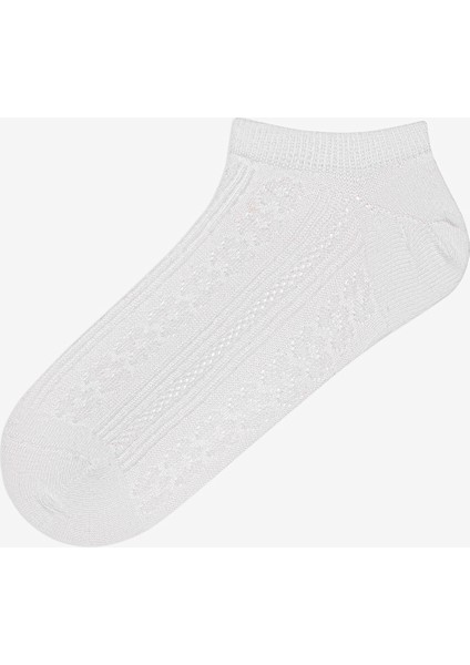 3 Çift Pamuklu Kendinden Çiçek Desenli Burun Dikişsiz Sneaker Çorap fiyatları