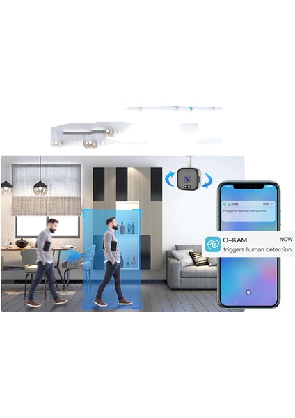 A cme O-Kam 3031 Mini İç Mekan Wifi Camera indirimleri