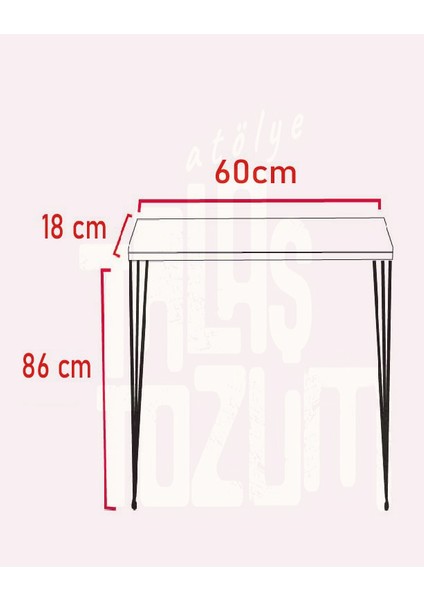 Hazeran Desenli-Gold Ayak- Dresuar 60 cm (Acıklamayı Okuyunuz)