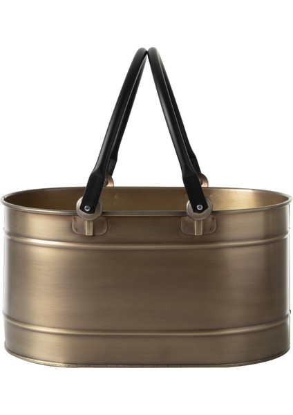 Antıque Gold Odun Kovası 48 cm