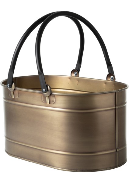 Antıque Gold Odun Kovası 48 cm