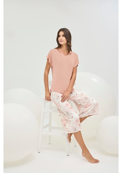 16451 Kadın Kısa Pijama Takım