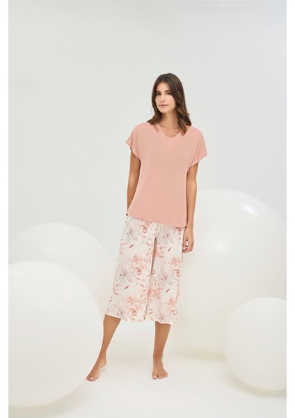 16451 Kadın Kısa Pijama Takım
