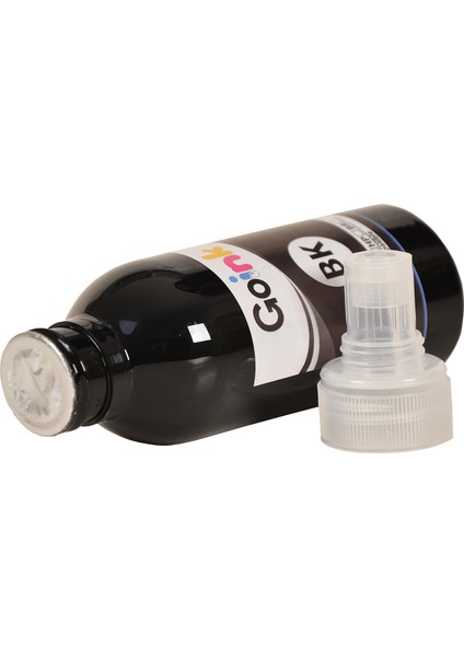 Canon GI-46 Uyumlu 4 lü Mürekkep Seti (4x100 ml CMYK) – Özel Valfli Kapaklı, Sızdırmaz, Yüksek Kaliteli
