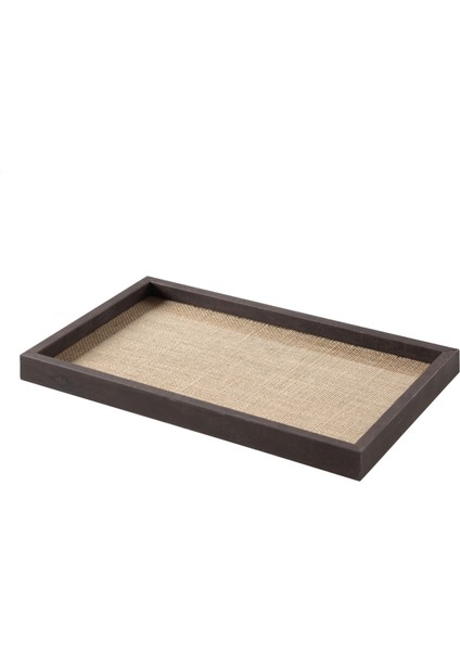 Brown Dekoratif Tepsi 24X39 cm