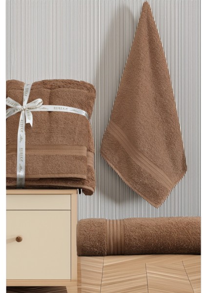 Banyo Havlu Seti 2'li Serenity 90 x 160 + 50 x 90 cm fiyatları