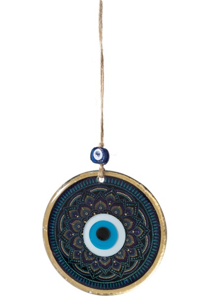 Gold-Navy Nazarlık 13CM
