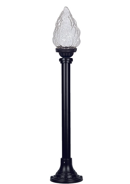Villa Otel Site Bahçe Duvar Çim Aydınlatma Armatürü Boy 90CM Bollard Aydınlatma