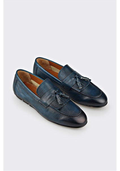 Lacivert Deri Erkek Günlük Ayakkabı fiyatları