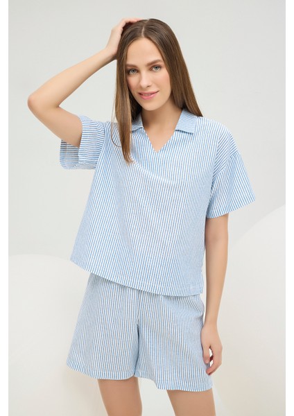 16642 Kadın Şort Takım