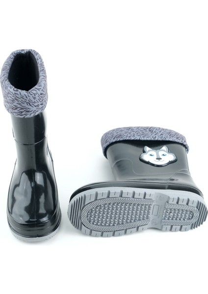 Siyah Renk Su Geçirmez Çocuk Yağmur Çizme indirimleri