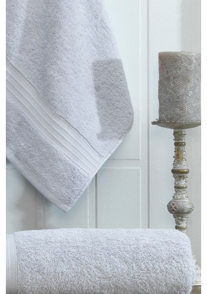 Banyo Havlu Seti 2'li Serenity 90 x 160 + 50 x 90 cm
