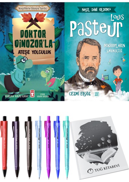Doktor Dinozor'la Ateşe Yolculuk ve Louis Pasteur Mikropların Savaşçısı