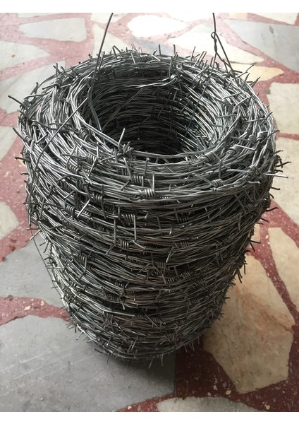 Dikenli Tel 250 Mt.lik 1,30*1,30 Mm-Galvanizli