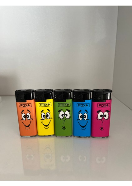 Sevimli Emojili Çakmaklar 5’i 1 Arada