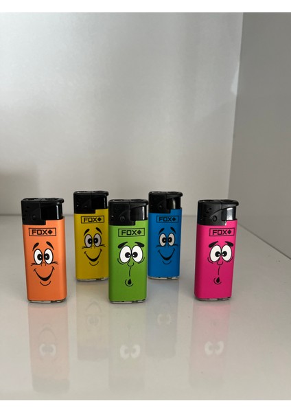 Sevimli Emojili Çakmaklar 5’i 1 Arada