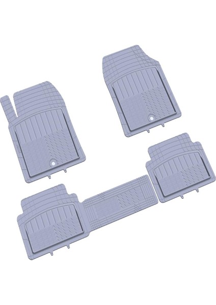 Pufi Premium Oto Paspas 100% Kauçuk Paspas Universal Racing Havuzlu Oto Paspas